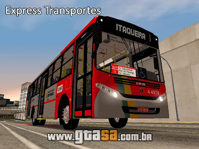 Pack de Ônibus Circulares de São Paulo para GTA San Andreas
